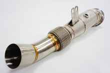 Load image into Gallery viewer, BMW - M140i / 240i / 340i / 440i - 4" Downpipe - Heatshield