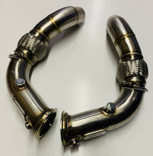 Load image into Gallery viewer, BMW - F10 M5 / M6 - 3&quot; Downpipe Decats

